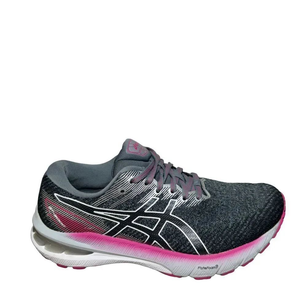ASICS Women's Charcoal and Fuchsia Athletic Shoes size 6.5